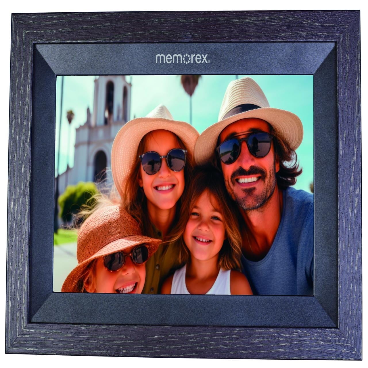Memorex Smart Digital Picture Frame, 10.1-Inch Easy-to-Use Touchscreen Electronic Photo Frame