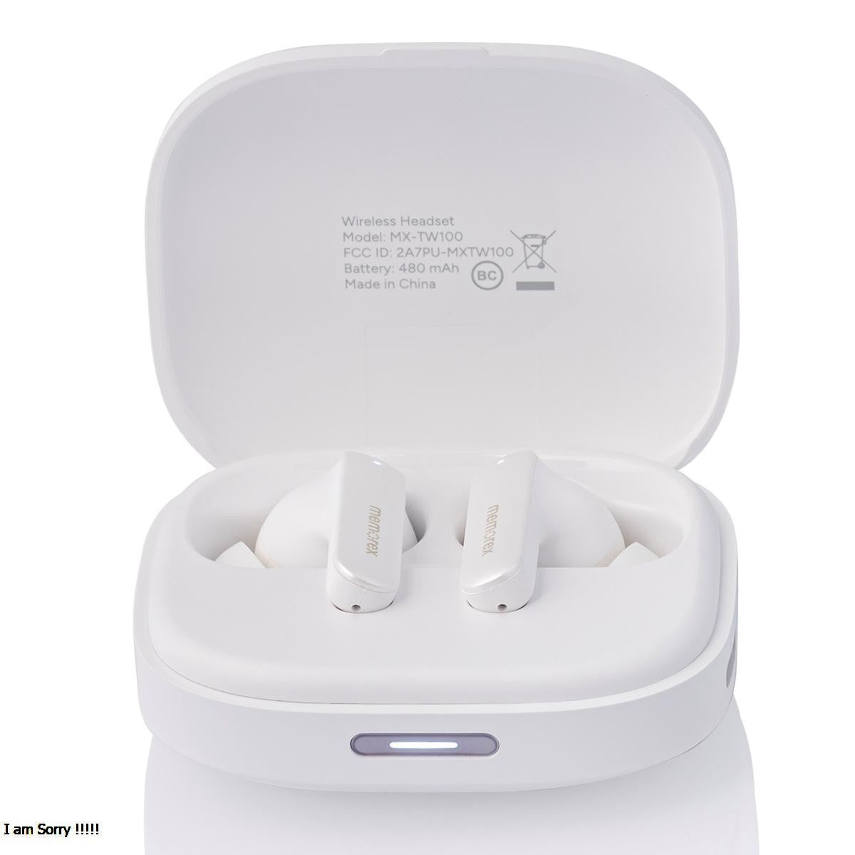 Memorex True Wireless Translation Earbuds | AI Real-Time Language Translation (144 Languages)