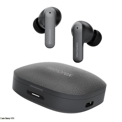 Memorex True Wireless Translation Earbuds | AI Real-Time Language Translation (144 Languages)