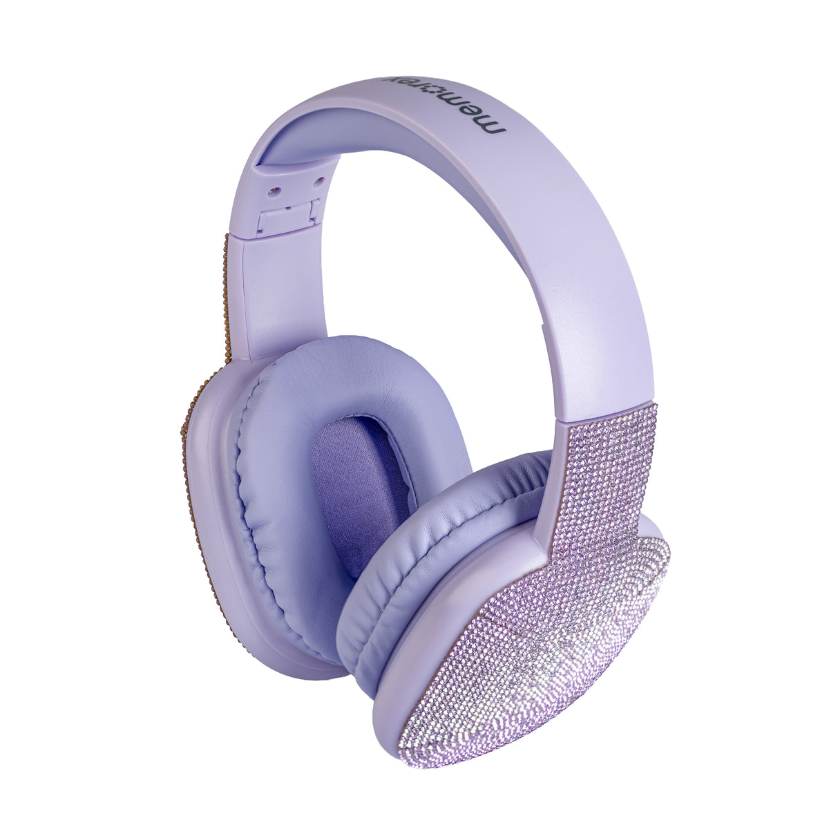 Memorex Faux Diamond-Encrusted Wireless Bluetooth Headphones