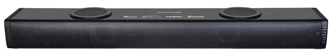 Memorex Bluetooth Dolby Atmos 2.0.2CH Soundbar 32” TV Sound System with LED Display