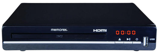 Memorex HDMI DVD Player with 4-Digit LED Display, & Home Stereo System Support