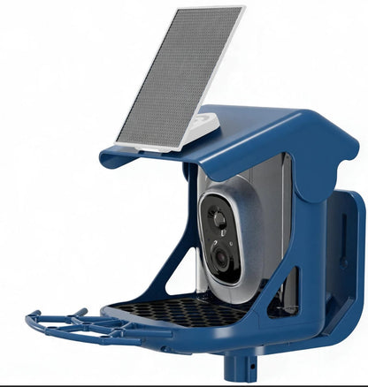 Memorex Solar WiFi Smart Bird Feeder Camera, AI Bird Identification, 2.5K HD, Birding Community App
