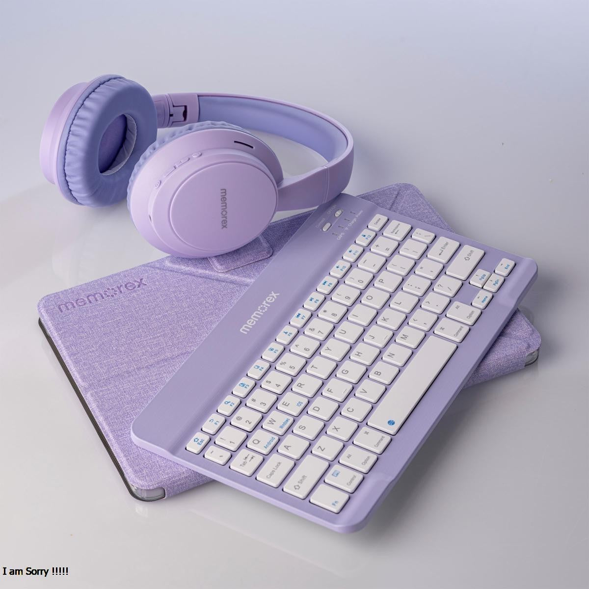 Memorex 11” Android 14 Tablet Bundle | 128GB, 4GB RAM, Keyboard, Case & Wireless Headphones